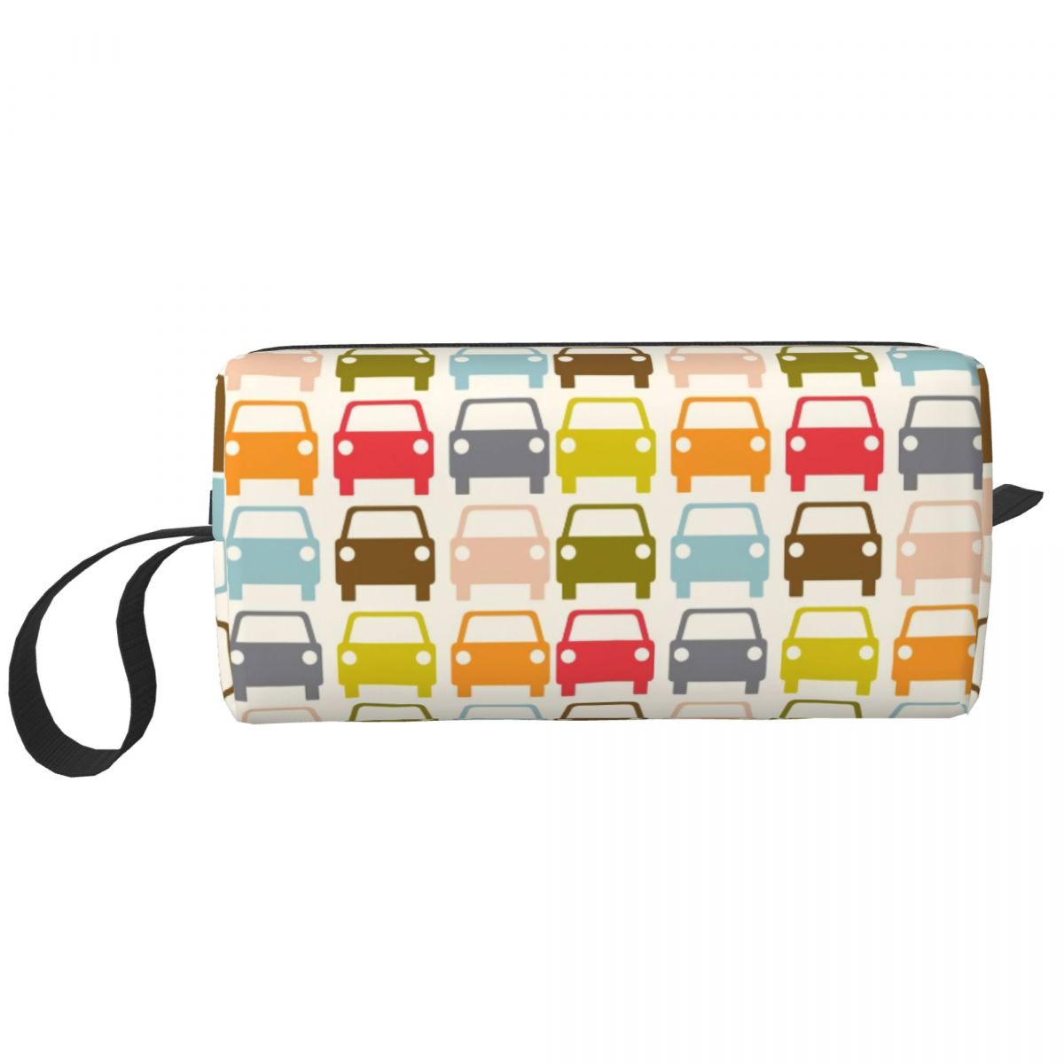 Custom Cute Print Green Dog Show Travel Toiletry Bag Orla Kiely Cosmetic Makeup Organizer Beauty Storage Bags Dopp Kit Case Box: Blue