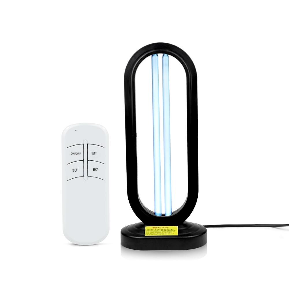 Lamp uv licht kiemdodend desinfectiemiddel ontsmettingsmiddel  o3 decodor ontsmettingsmiddel uv sterilisator bacteriedodend ultraviolet kwarts uvc lamp: Zwart / Ons stekker 110v