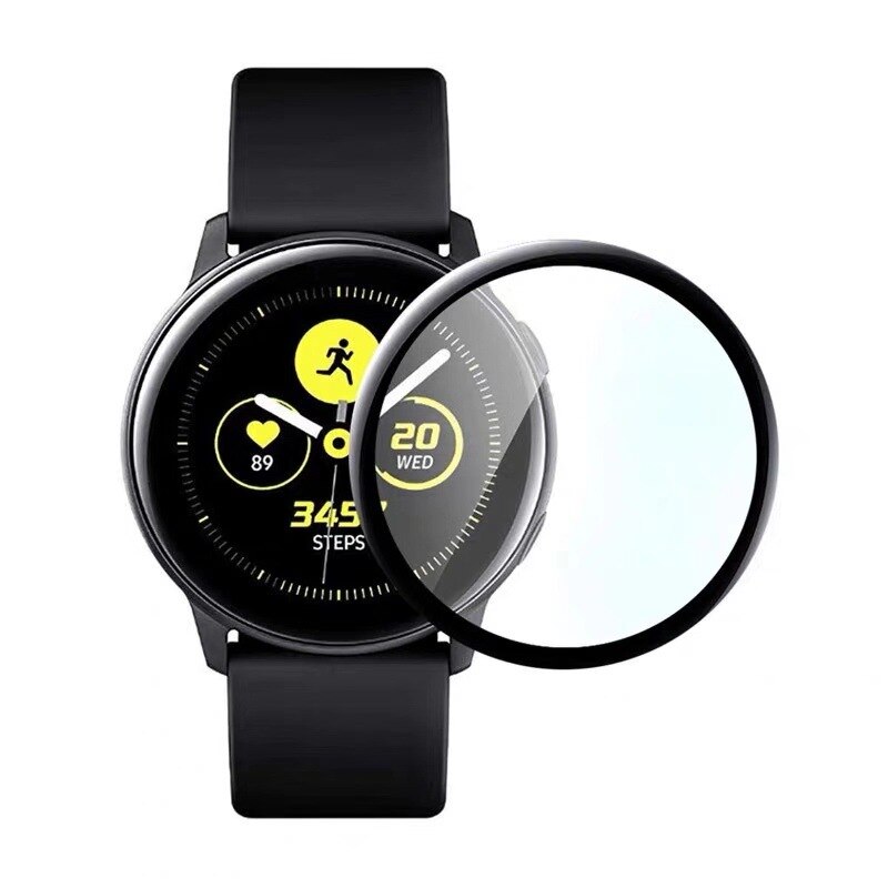 3D Curved Soft Fibre Full Coverage Screen Protector Film Cover For Samsung Galaxy Watch Active 1/ Active 2 40mm 44mm Smart Watch