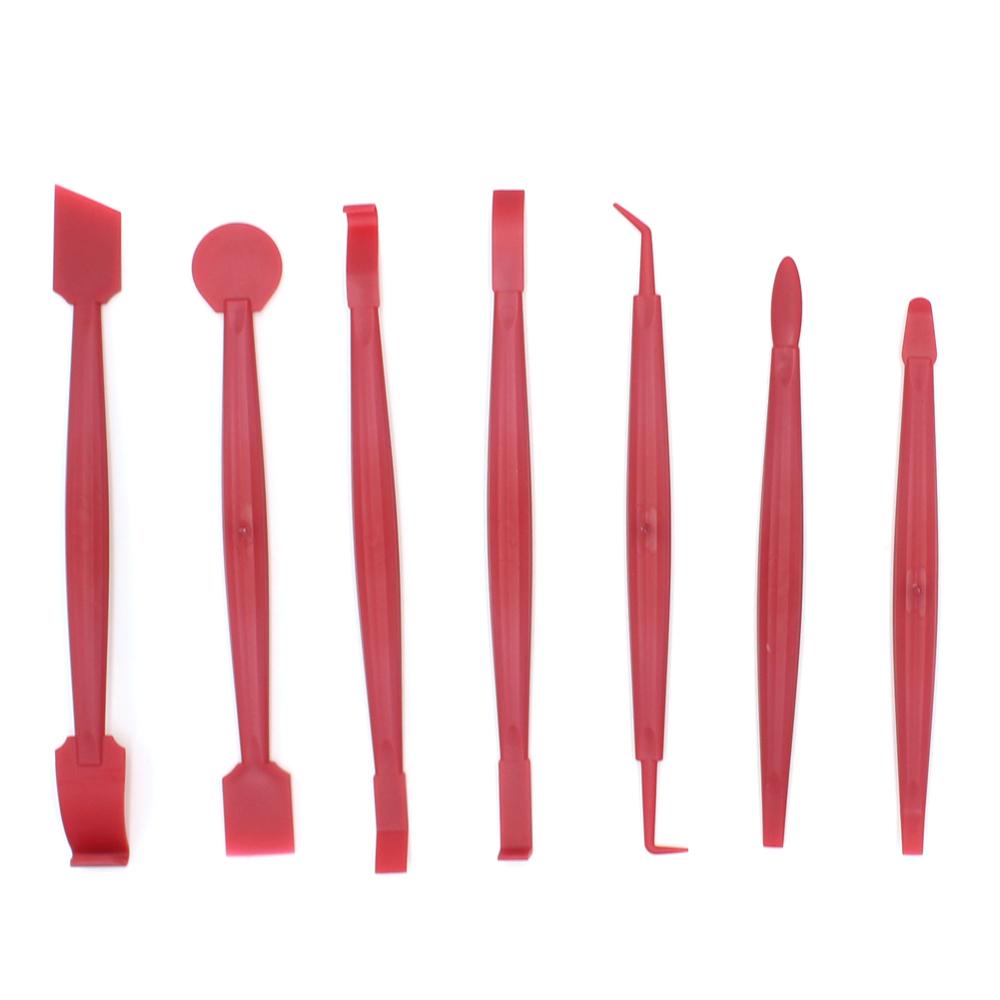 7PCS Edge-closing Tool for Automobile Film Sticking Color Change Film Invisible Car Clothes Gap Scraper Tool Abrasion Resistant