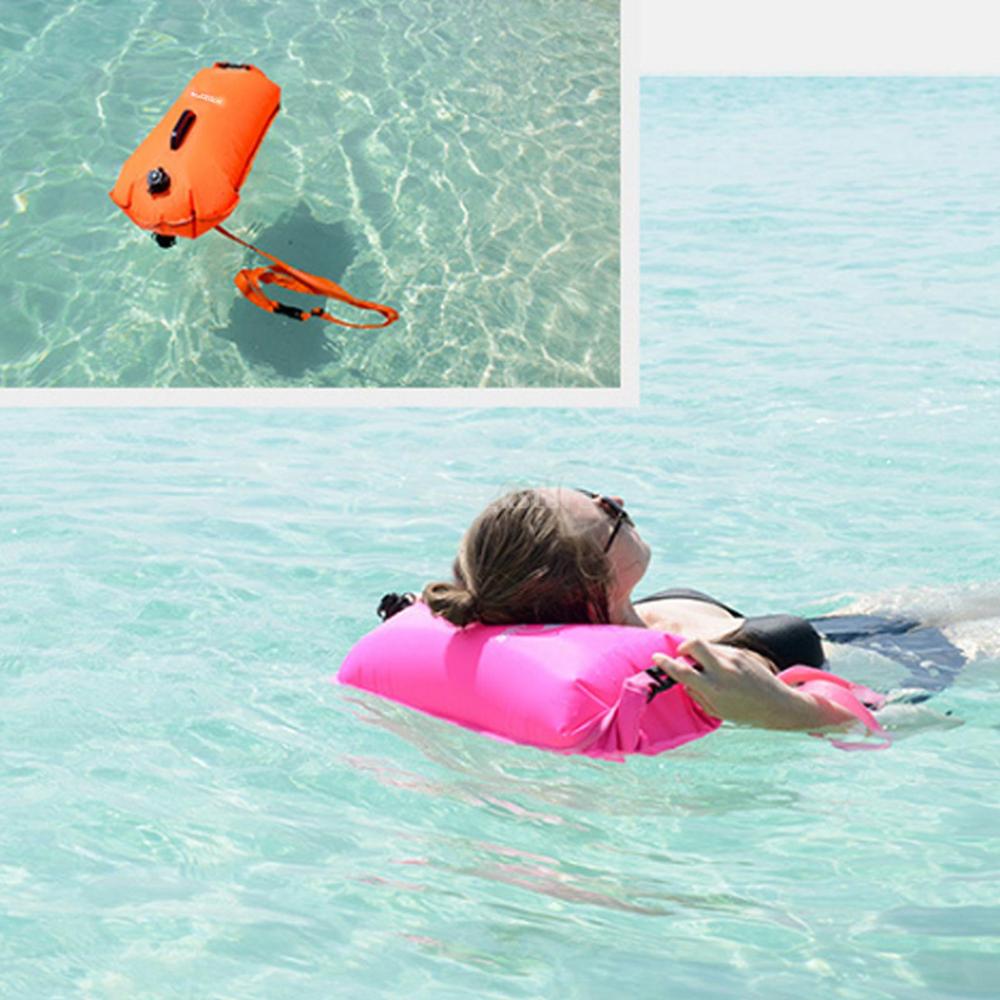 2 Pieces High Visibility Inflatable Dry Bag Safety... – Grandado