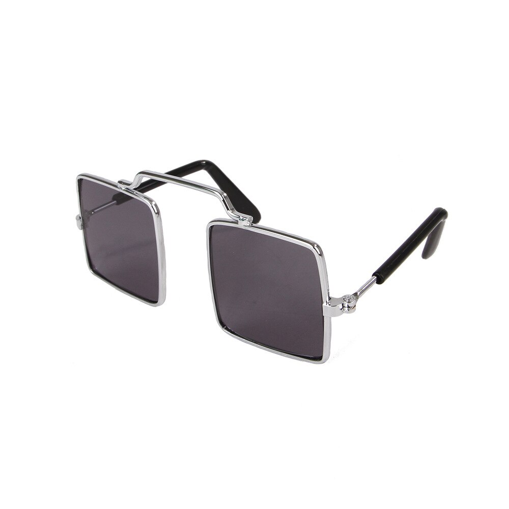 Gafas de Gato para perros y gatitos, lentes de sol para perros pequeños, accesorios para fotos: Black