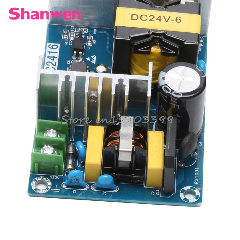 AC 100-240V zu DC 24V 6A 150W Netzteil AC-DC Energie Modul Bord schalten G08 whosale &