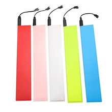 30x5 cm 12 V flexibel EL Licht Tafel Elektrolumineszenz Zurück Licht Streifen Lampe mit Wandler für Heimat Auto Party