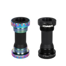 Colorful Bicycle Bottom Bracket BB68 BSA68 bsa73 MTB Road Bike Parts for 24mm 22mm GXP Crankset Rainbow BB Axis