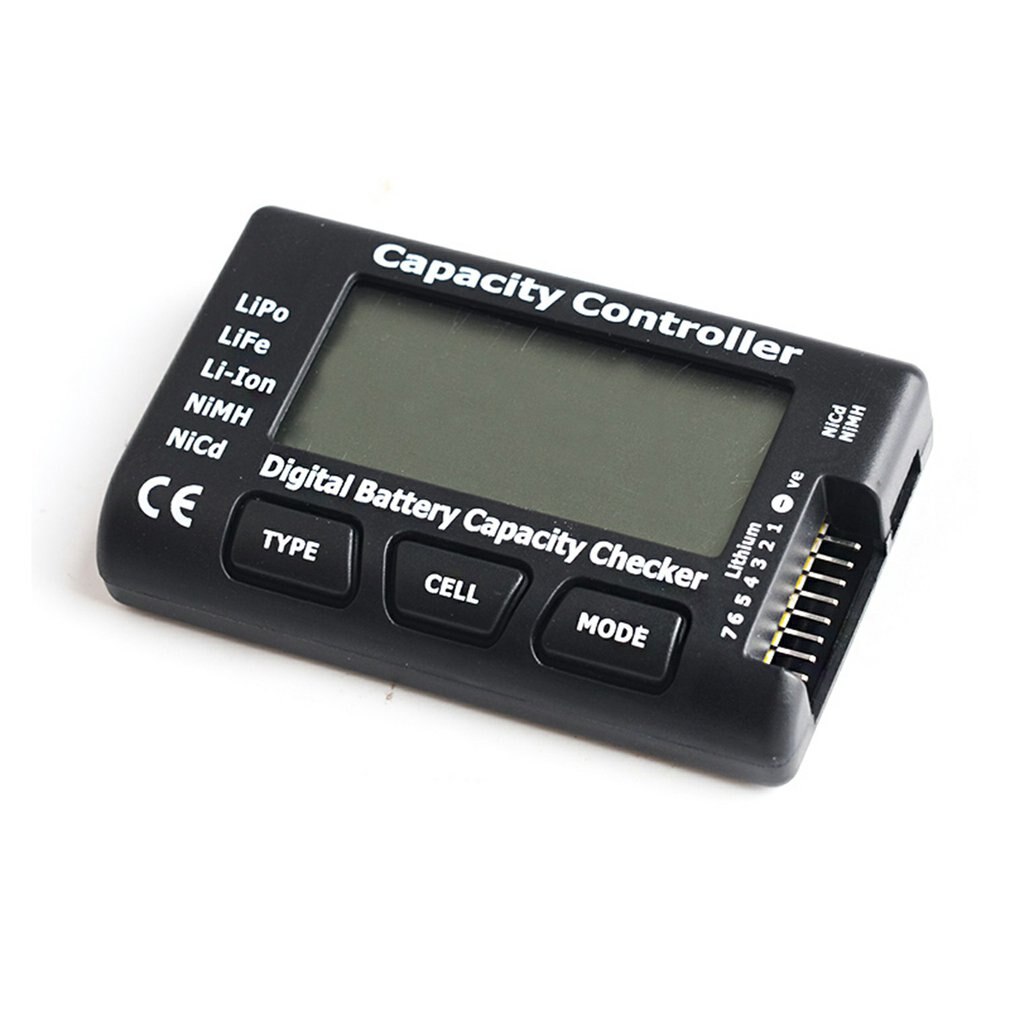 Rc CellMeter-7 Digitale Batterij Capaciteit Checker Lipo Life Li-Ion Nicd Nimh Batterij Voltage Tester Controleren CellMeter7: Default Title