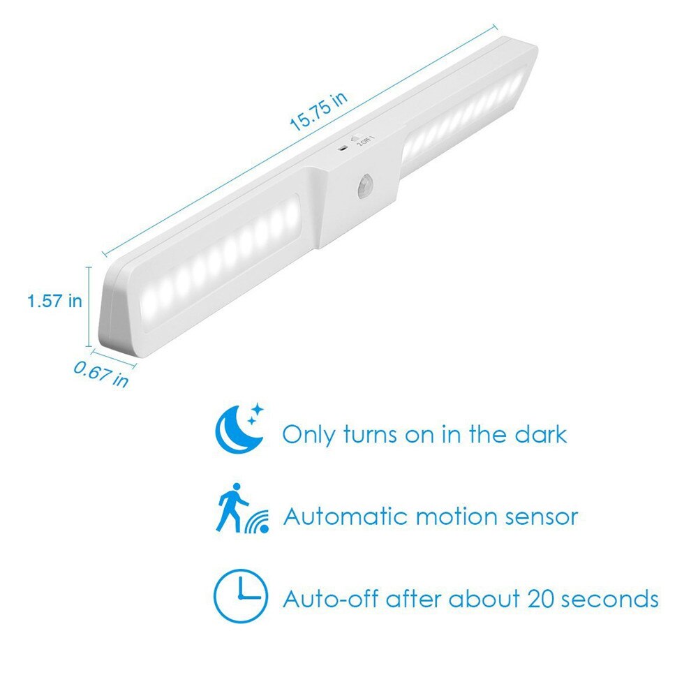 Unterbauleuchte Küche LED, 3 Stück 72 LEDs 3000K/6000K Dimmbar