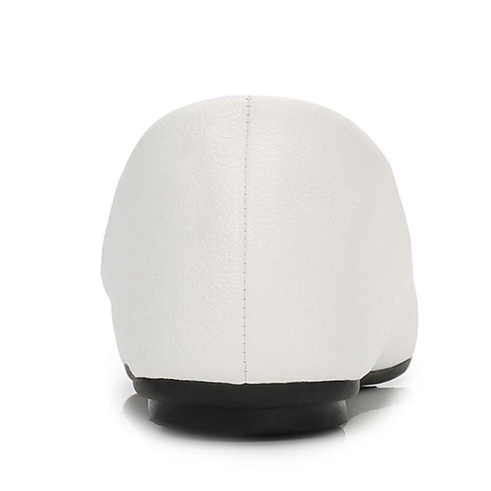 Bonjomarisa Dames Daily Casual Slip-On Flats Elegante Ondiepe Ol Flats Vrouwen Cool Metalen Decoreren Schoenen Vrouw