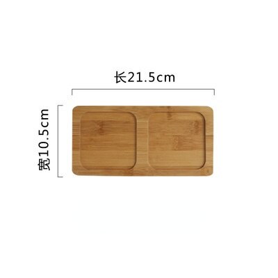 Ceramic seasoning pot set kitchen household salt shaker seasoning box seasoning bottle seasoning sugar MSG seasoning pot: Tray-1