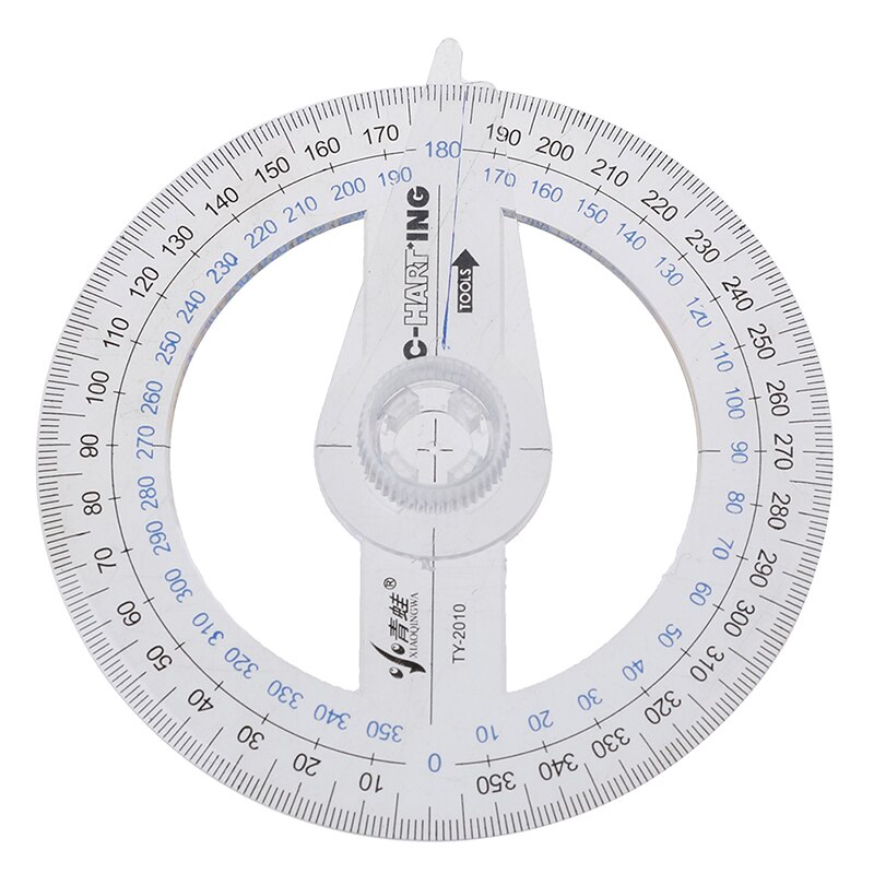 Patchwork Ruler 360 Degree Pointer Protractor Rule... – Grandado