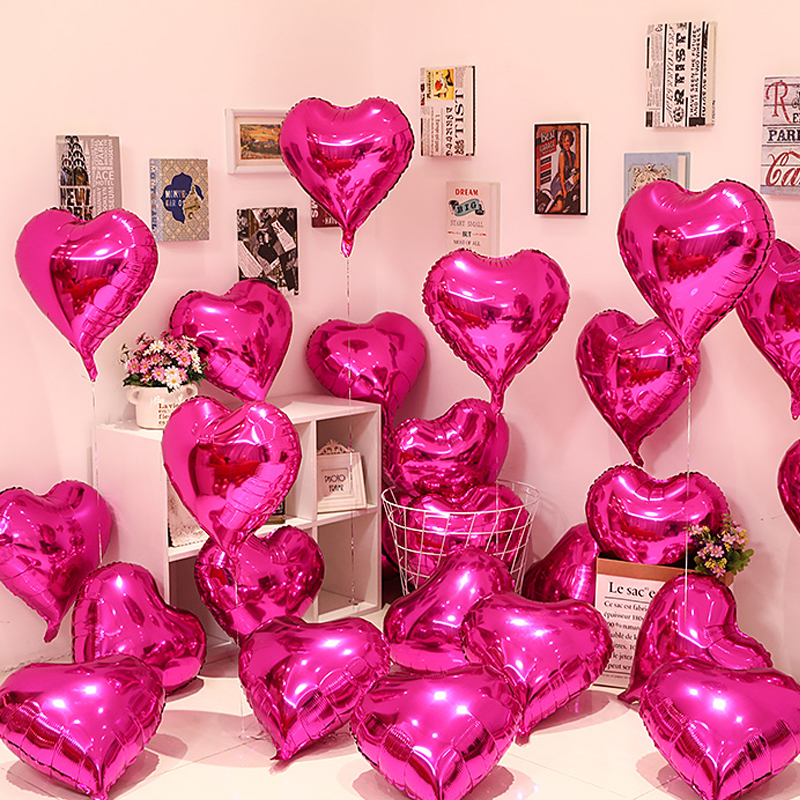10/50/100 pçs diy decoração de festa de casamento balões de amor dia proposta romântica para casa feliz aniversário ornamento balões de férias: AGATE