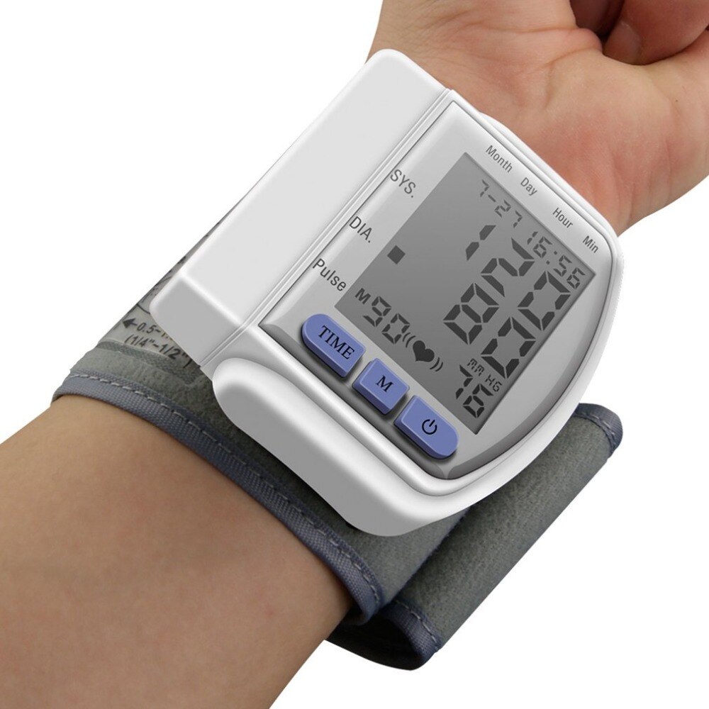 Digitale Pols Bp Bloeddrukmeter Meter Tonometer Bloeddrukmeter Manchet Automatische Gezondheidszorg Monitoren
