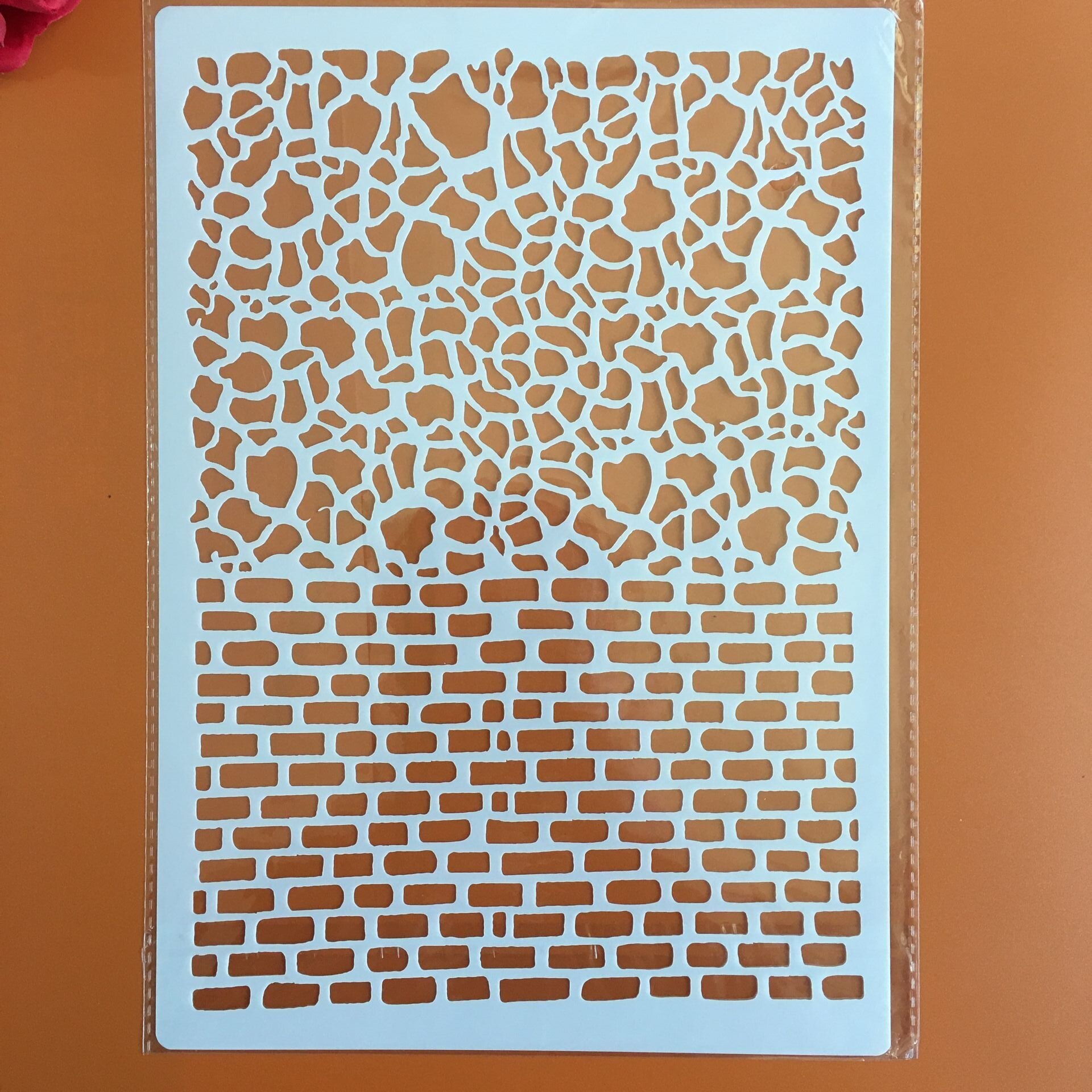 A4 29 *21cm Retro pattern DIY Stencils Wall Painti... – Grandado