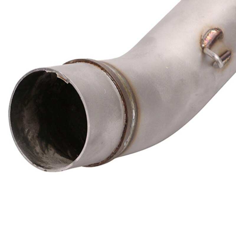 Motorcycle Exhaust Middle Pipe Link Connect Universal for Kawasaki Z800 Stainless Steel Anti-Corrosion Pipe