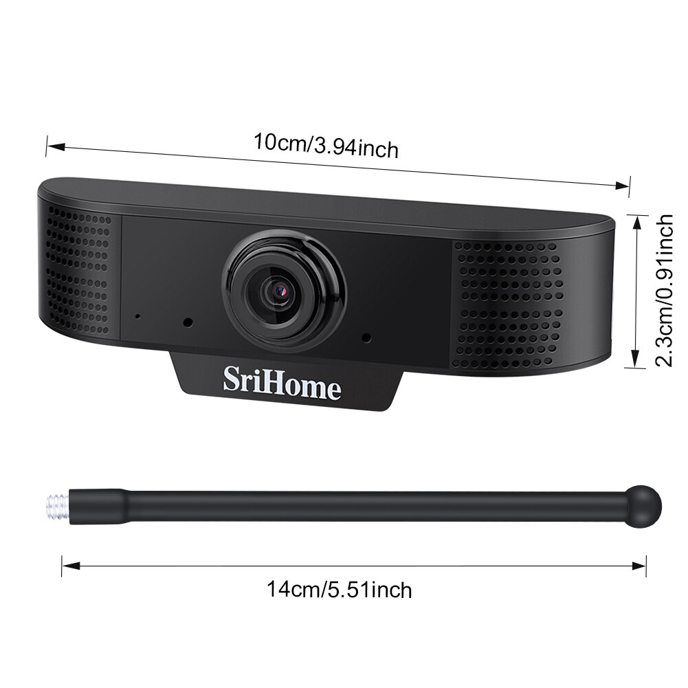1080p hd webbkamera konferens videosamtal datorkamera med mikrofon för dator pc bärbar stationär dator