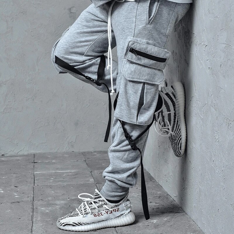 Herfst Joggers Sport Broek Mannen Katoen Runn Jogging Sport Cargo Broek Basketbal Training Joggingbroek Gym Fitness Broek