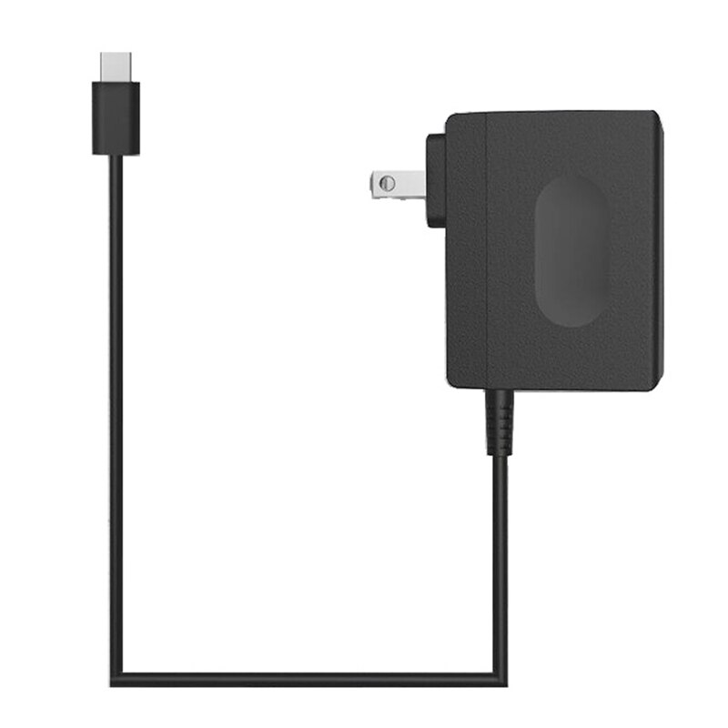 Netzteil für nintendo switch 15v, 2.6a usb-c-ladebuchsen für nintendo switch dock/controller, us-stecker: Default Title