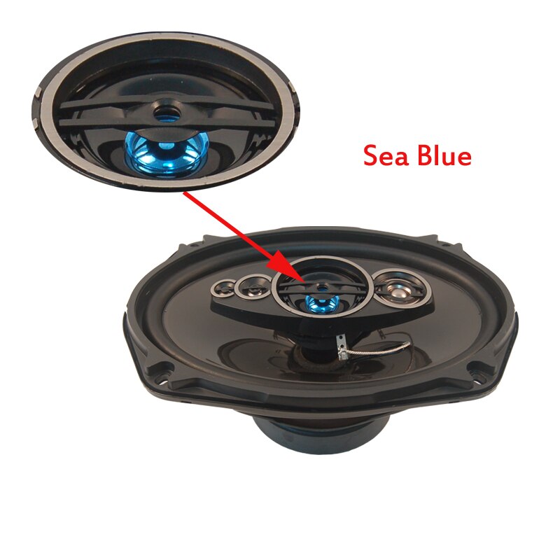 Haut-parleur Coaxial pour voiture, 6x9 pouces, , 1200W, 4 Ohm, gamme complète, caisson de basses, Audio stéréo