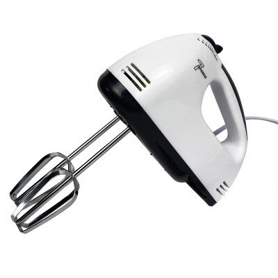 Batidor de alimentos eléctrico de mano, 120W, 7 velocidades, minilicuadora para el hogar, huevos, pasteles, batidor de alimentos, herramienta de cocina: UK