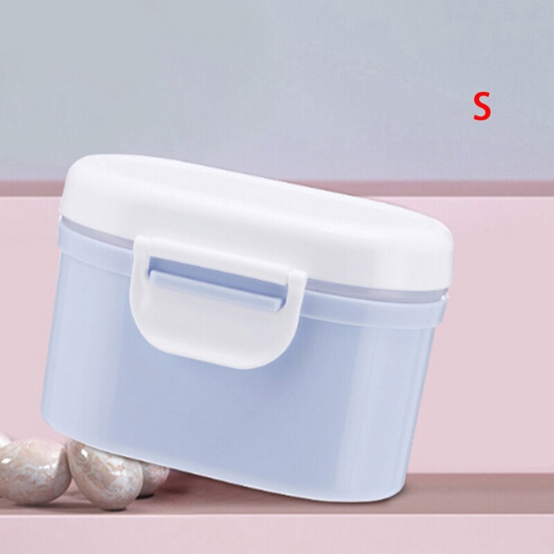 Babyvoeding, melkopslag, draagbare melkpoeder, flesvoeding dispenser, voedselcontainer, opbergdoos voor kinderen, voedseldoos van pp