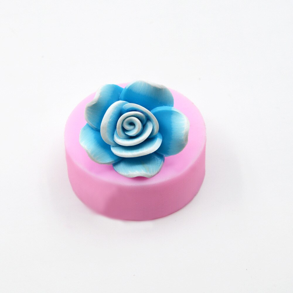 Moule à savon 3D nouveauté | Décoration de mariage, moule à fleurs de Fondant à cinq pétales, moule en Silicone, bricolage chocolat et outils de pâtisserie pour gâteaux d'anniversaire