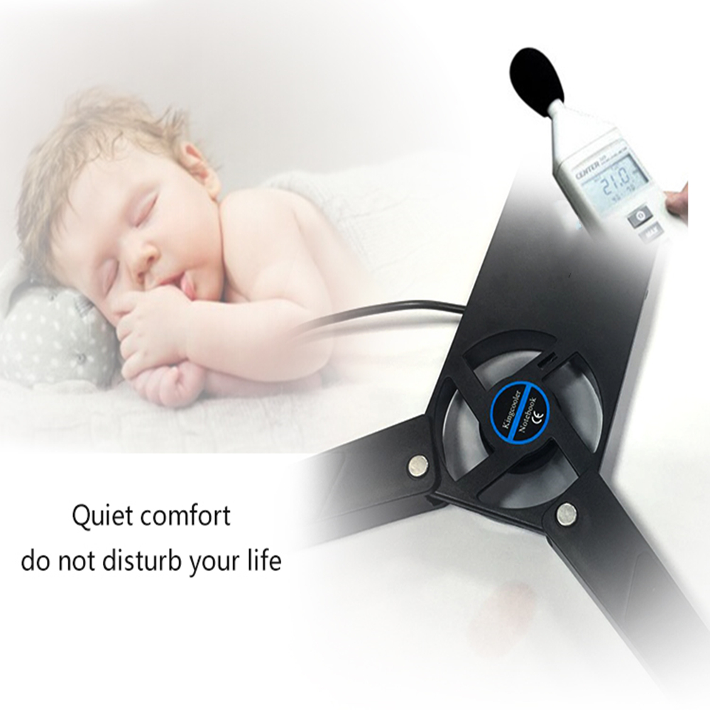 Roterbar usb-fläkt laptop kylare kyldyna för laptop cooler pad dator hopfällbar coller fläkt kylplatta butikspris