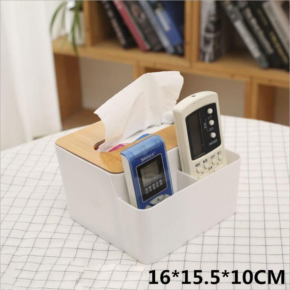 Japanese Tissue Box Wooden Cover Toilet Paper Box Solid Wood Napkin Holder Case Simple Stylish Home Car Tissue Paper Dispenser