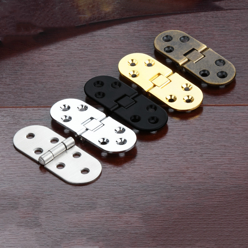 Zinc Alloy Mounted Folding Hinges Self Supporting Foldable Table Cabinet Door Hinge Furniture Hardware