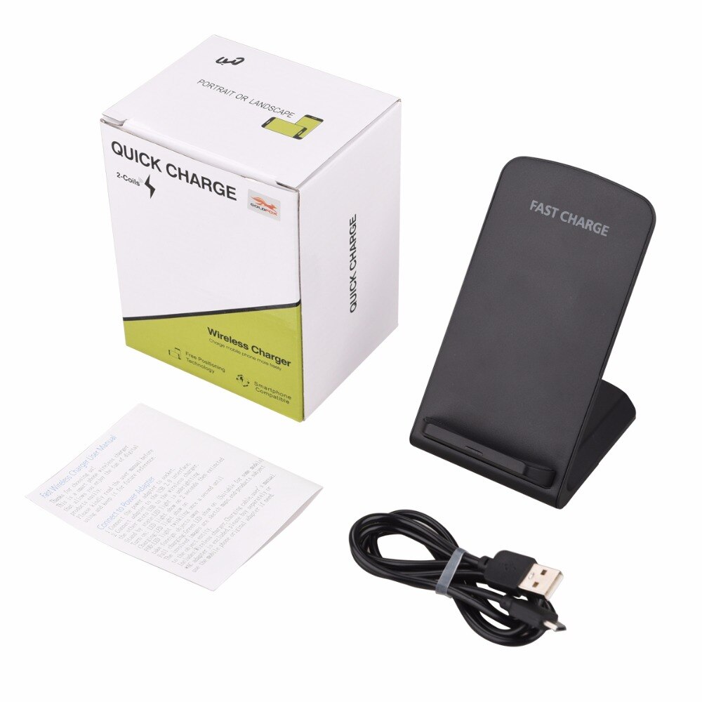 Phone Universal Qi Fast Wireless Charger For Samsung Galaxy S9 Note 8 10W Charger Power Quick Charging For iPhone X 10 8 Plus