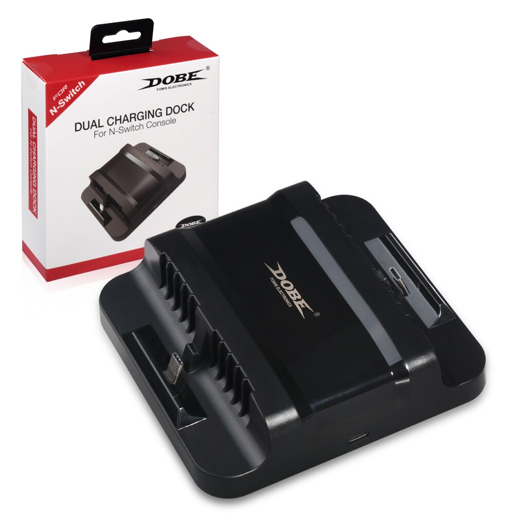 For Nintendo Switch Console Dual Charging Dock Fast Charging Stand Holder