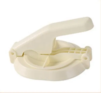 2 In1 Dumpling Maker Mold Machine Kitchen Dumpling Making Tool Dough Skin Artifact Pressing Molder Wrapper Presser Gadgets Bake: Brown