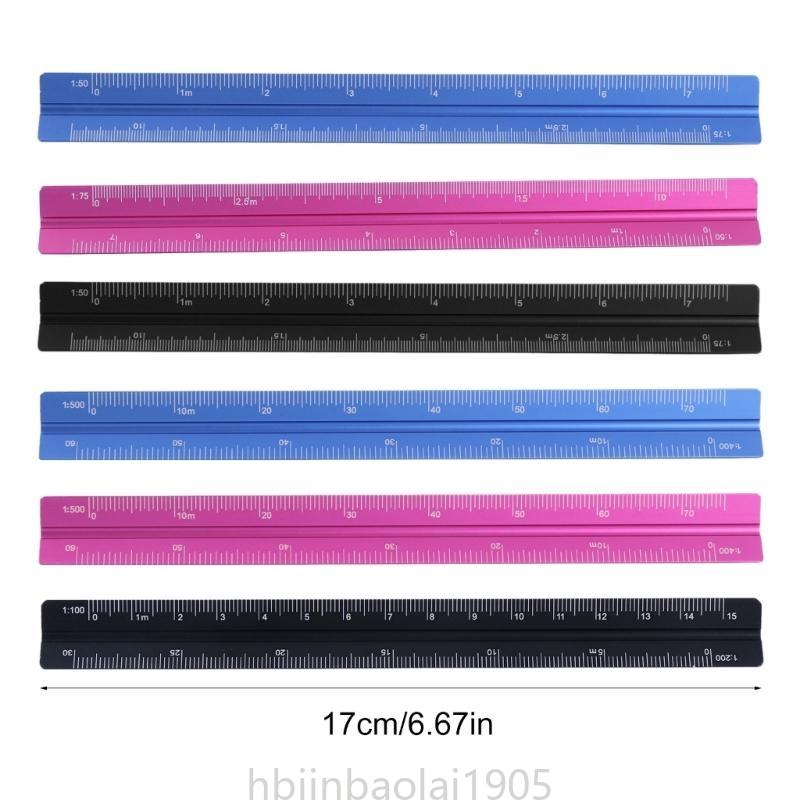 E74E Engineer Scale Ruler Architectural Scale Ruler for Architects Building Ruler
