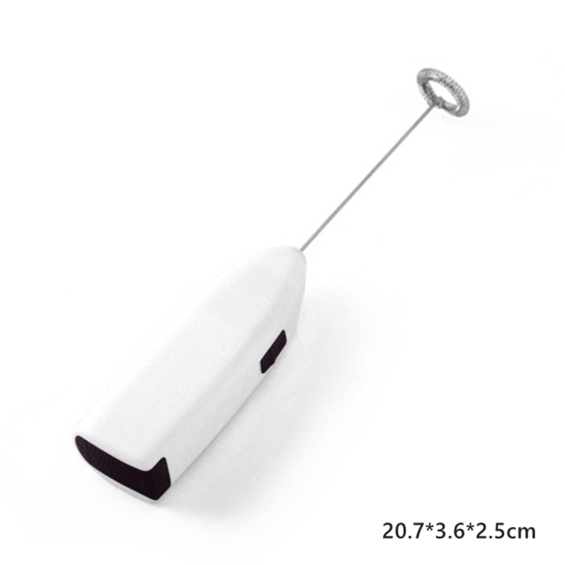 1 PCS Milk Frother Handheld Mixer Foamer Coffee Maker Egg Beater Cappuccino Stirrer Mini Portable Blender Kitchen Whisk Tool: Blue