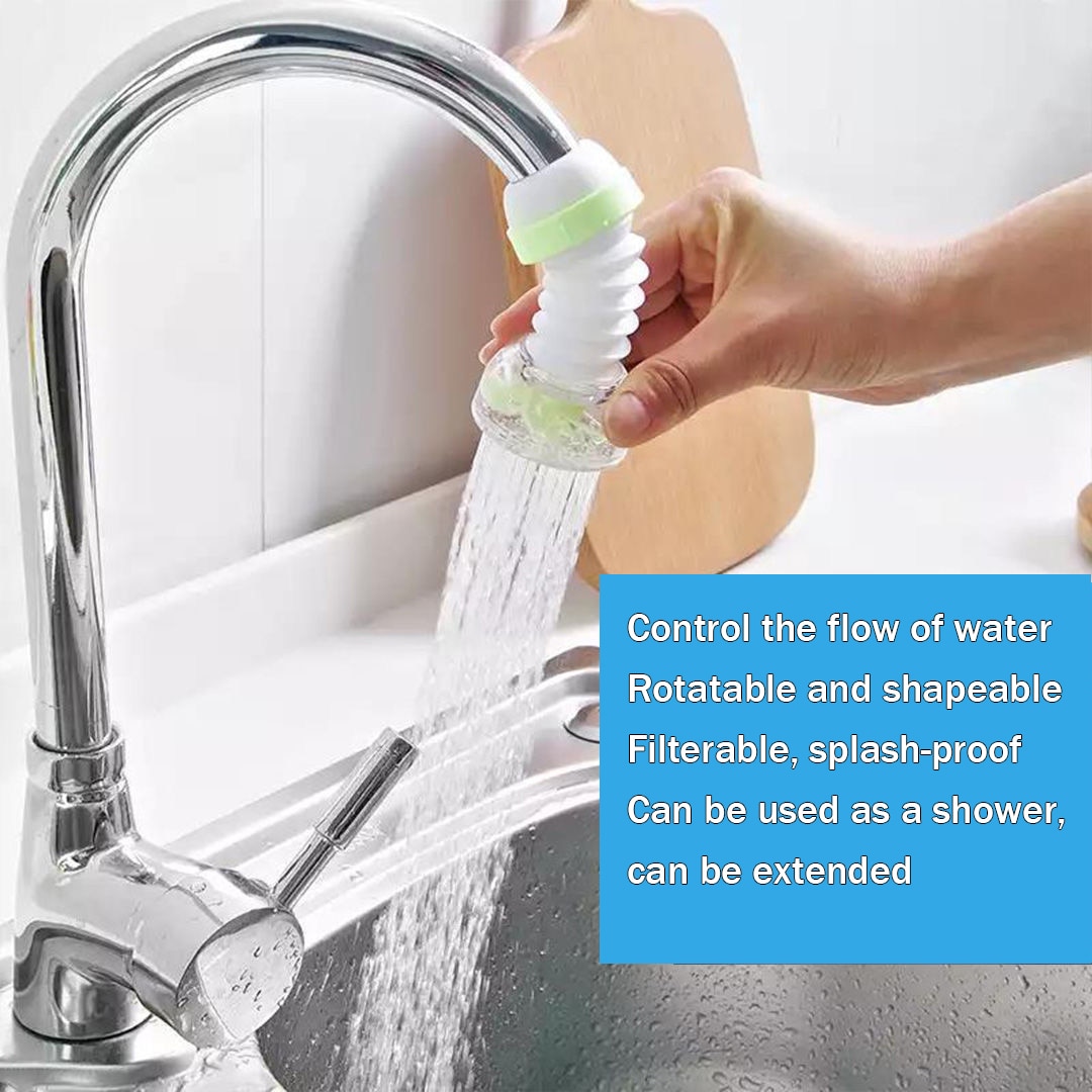 Düse für Wasserhahn Spitze Wasser Erweiterung Dusche Dusche Rührgerät Adapter Armaturen Hochdruck Unterlegscheibe Hause Zubehör Küche Iteam