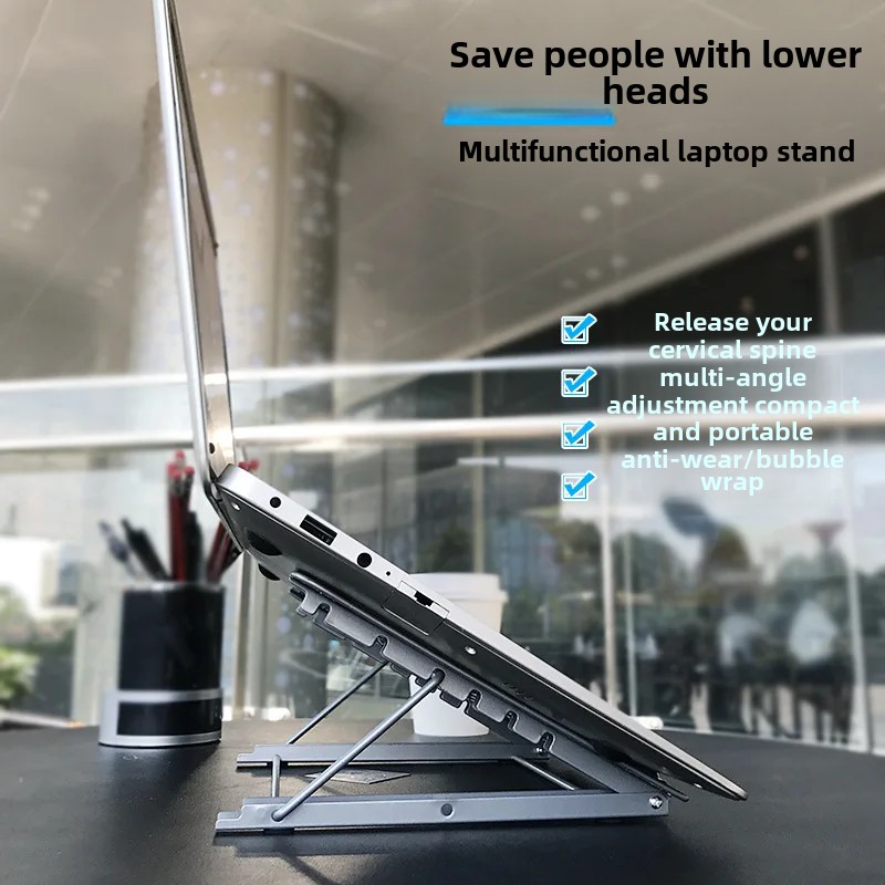 Multifunctionele opvouwbare tabletcomputerstandaard Basisstandaard voor laptops en tablets die op de grond vallen met standaardhouder