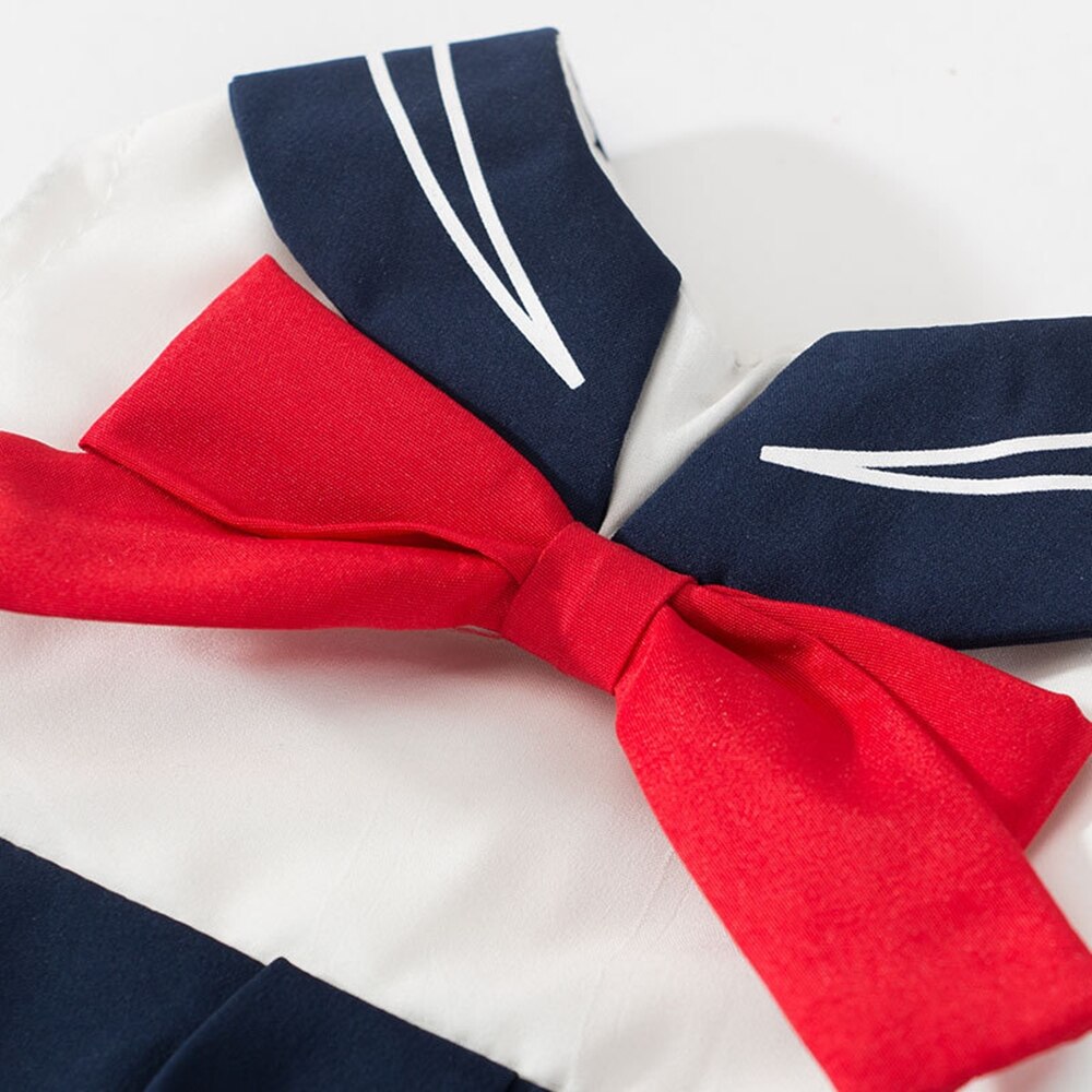 Navy uniform skirt dog clothes pet cat dog coat puppy Christmas Easter clothes Chihuahua bulldog puppy pet clothes