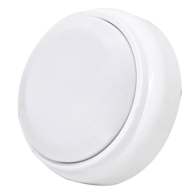 All white or red M5 button for DIY, Cover Recordable 30s Talking Button Sound Button Answer Buzzer