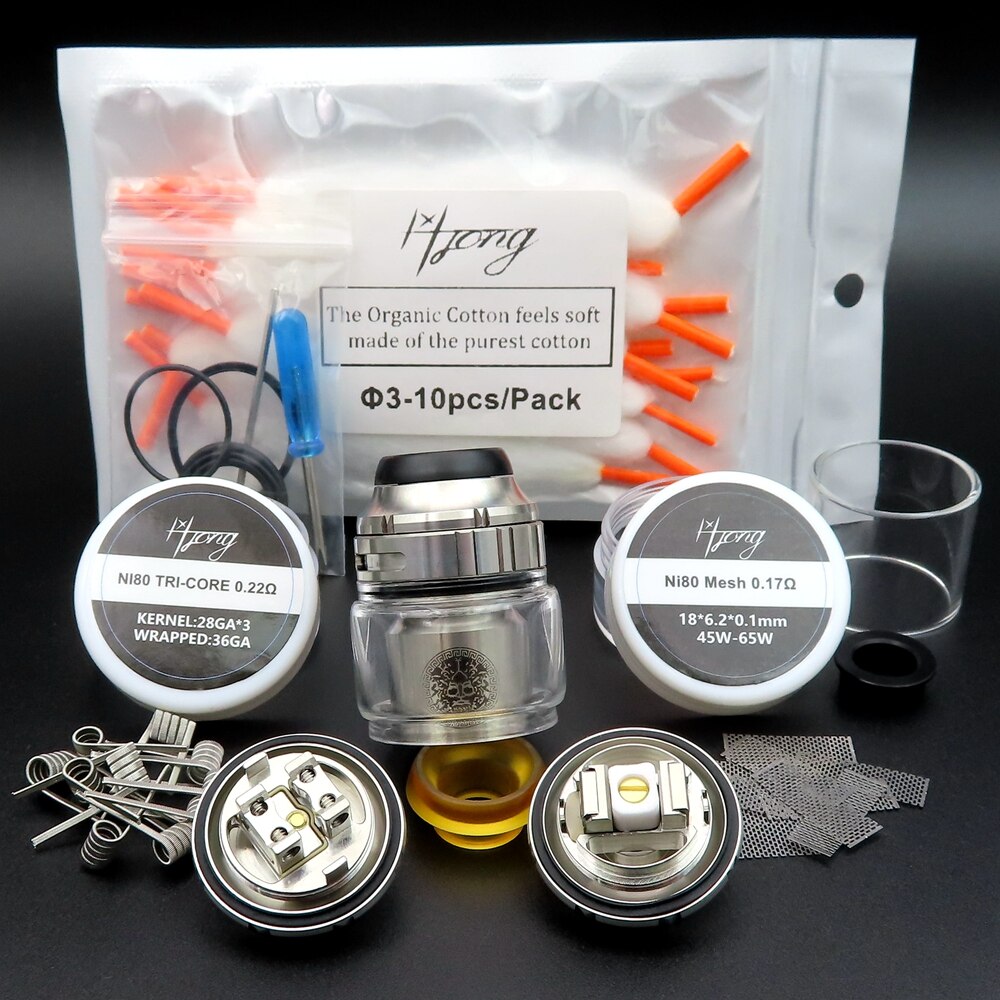 Hongxingjia Vape RTA Atomizer Zeus X RTA Tank Electronic Cigarette Vaper Rebuildable Dripping DIY Coil VS Puff Disposable E-Cig: NO24