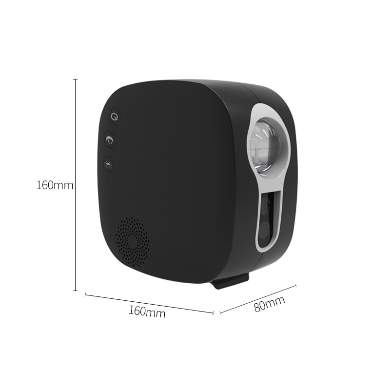 Bluetooth stjernehimmel projektor led nat lys projektor galakse tåge hav musik højttaler kontrol stjerne projektor måne nat lampe