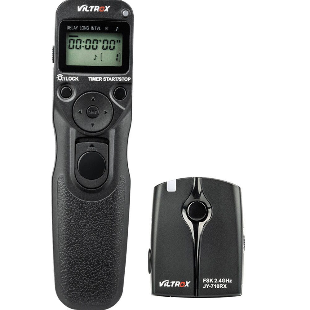 Viltrox-cámara inalámbrica JY-710-C3, temporizador LCD, Control remoto, disparador, para Canon 50D, 30D, 40D, 7D, 7DII, 5D, 6DII, Mark IV, 5diii