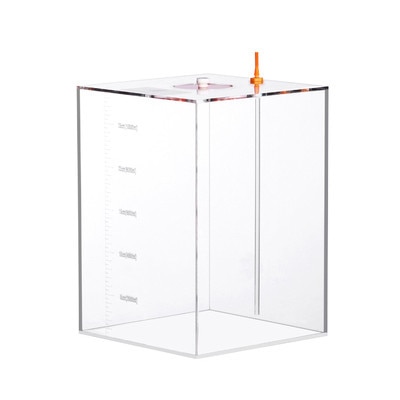 Red Starfish Dosing Pump Scale Liquid Storage Bucket With Scale DT10L Liters Acrylic made Reef