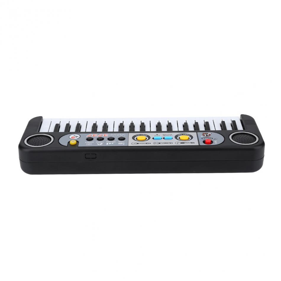 37 teclas chico órgano eléctrico Piano de música Digital teclado electrónico instrumento Musical con Mini micrófono para los niños al aprendizaje