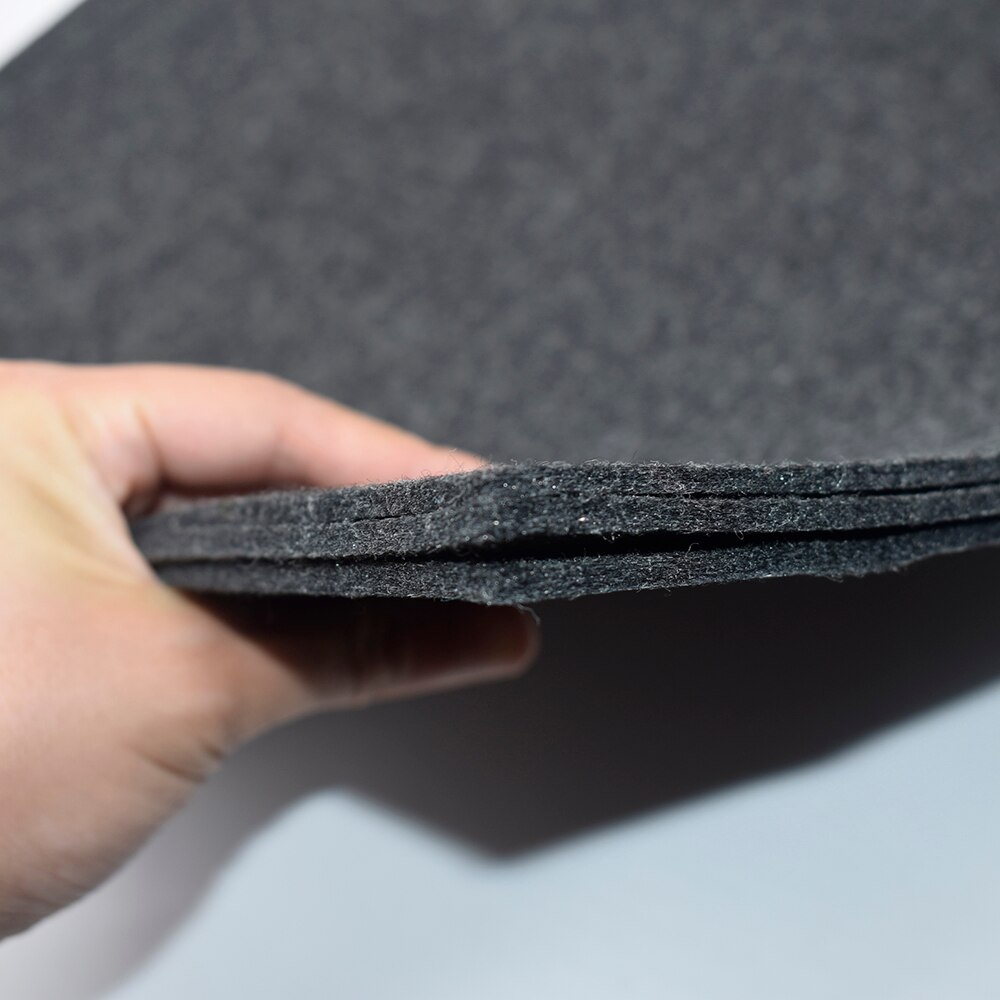 30 x 30cm grå 3mm tykt filt stoff håndlaget sying diy håndverk feutrin filt stoff feutre filc feltro vilt stof