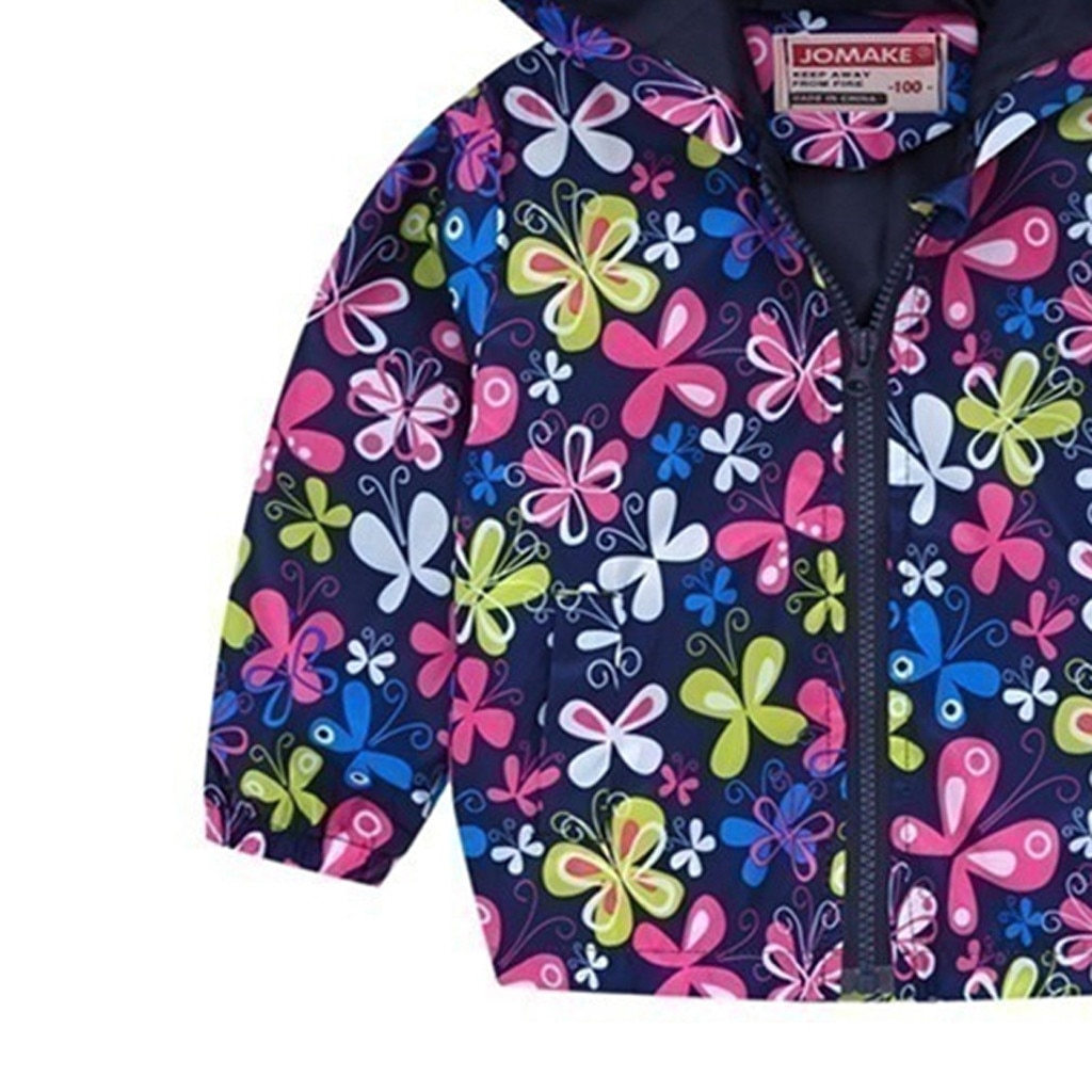 Baby Meisjes Jas Winterjas Voor Meisjes Jas Kinderen Warm Hooded print Bovenkleding Jongens Jas Jas Kinderen Kleding ny l30829