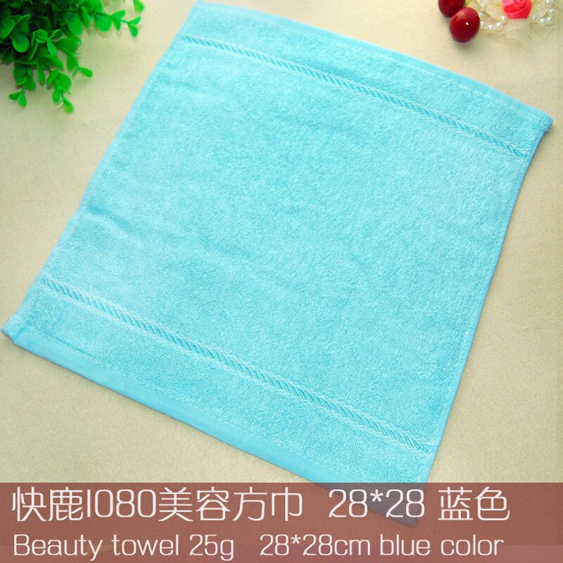 Bamboo fiber wash a face to face cloth Soft beauty face cloth Comfortable wood fiber towel beauty big squares 4 pieces