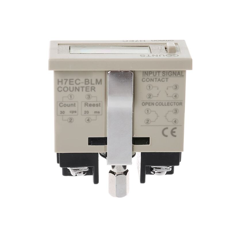 Compteur d'heure de compteur électronique numérique de de H7EC-6 sans tension