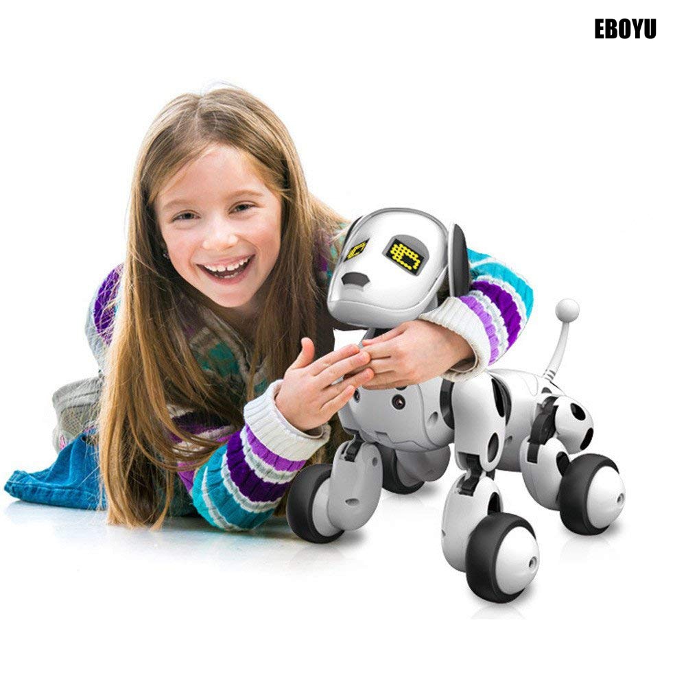 EBOYU – télécommande sans fil pour chien, mise à jour 9007A, 2.4G RC, chien Intelligent, électronique, chien, Robot, jouet éducatif,