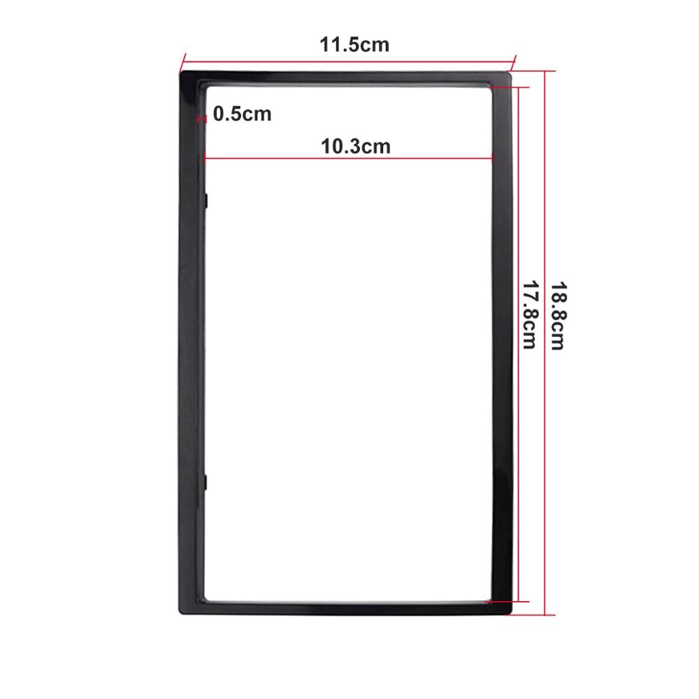Car Accessories frame the border suitable for universal car radios 2 din 7 " touch screen autoradio mp5 car radio player