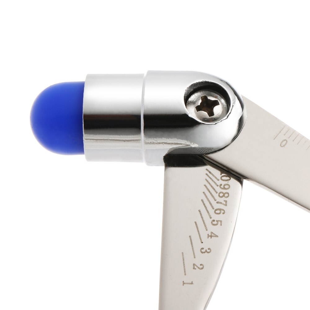 Neurological Reflex Hammer Caliper Multifunction Scale Percussion Hammer Diagnostic Hammer Massage Tool Stainless Steel