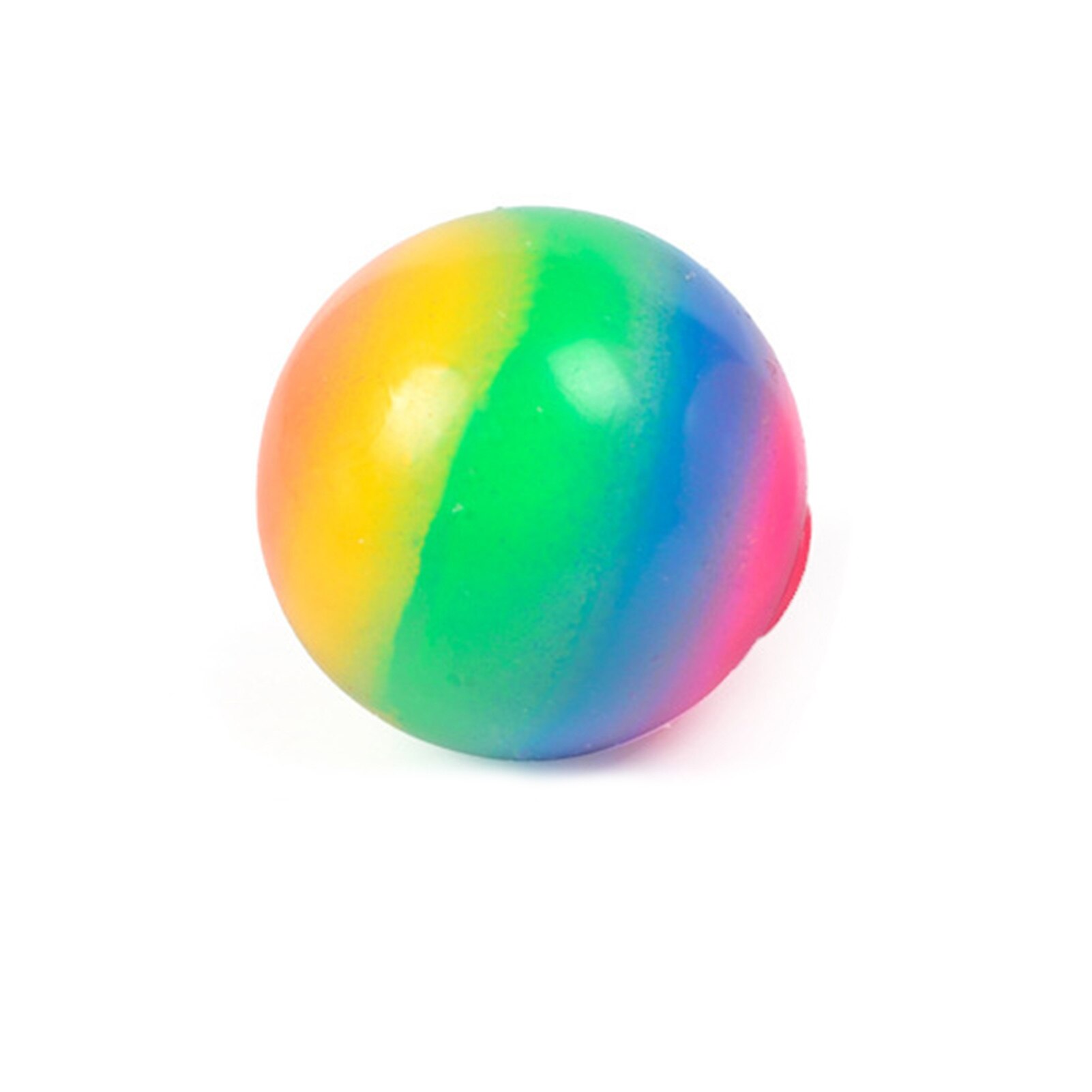 Regenbogen Farbe Anti betonen Reliever Bälle-Globuli betonen Bälle Druck Angst Linderung Spielzeug Sowohl Für freundlicher & Erwachsene: weiß